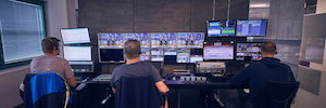 Streamteam Nordic and Broadcast Solutions open 4K remote production center for ice hockey