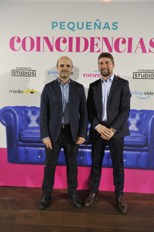 Ignacio Corrales (Atresmedia Studios) y Ricardo Cabornero (Amazon)