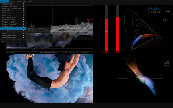 AJA HDR Image Analyzer