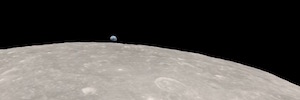 La NASA recrea en 4K el primer viaje a la órbita lunar