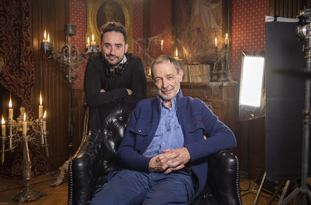 Foto: J.A.Bayona y José Luis Alcaine (Foto: Alberto Ortega / Academia de Cine)