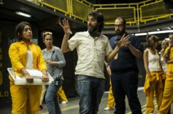 Marc Vigil durante el rodaje de 'Vis a Vis'