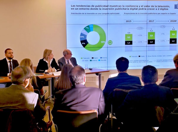 Presentación del informe 'UTECA 20 Años: historia viva de la televisión' (Foto: Deloitte)