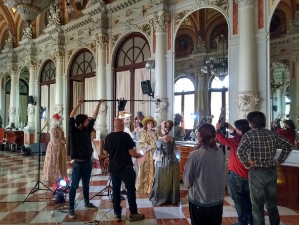 Rodaje de 'Disonancias' (Foto: Málaga Film Office)