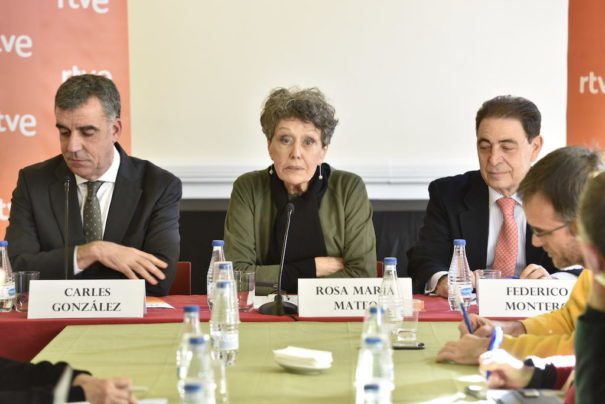 Rosa María Mateo presenta en Barcelona el incremento de la programación en catalán por parte de TVE