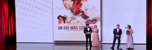 The animated film 'One more day alive' was awarded a Goya for its commitment between animation and real image