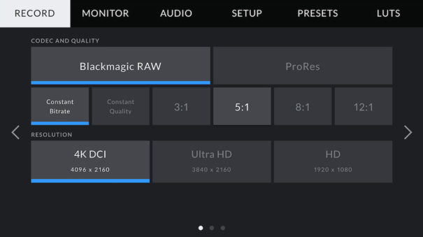 Blackmagic Pocket Cinema Camera 4K