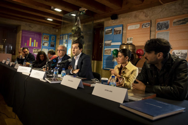 Presentación rueda de prensa de la película El Santa Isabel