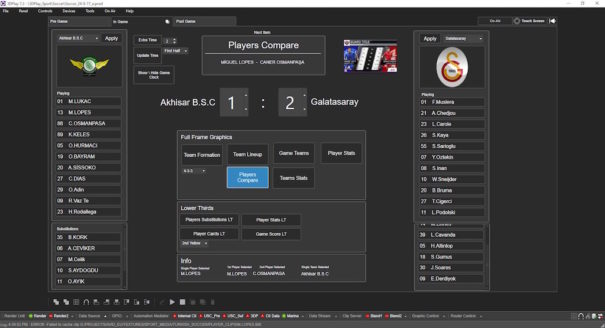 Maestro Live UI