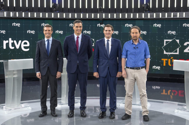 Debate electroral 2019 en RTVE