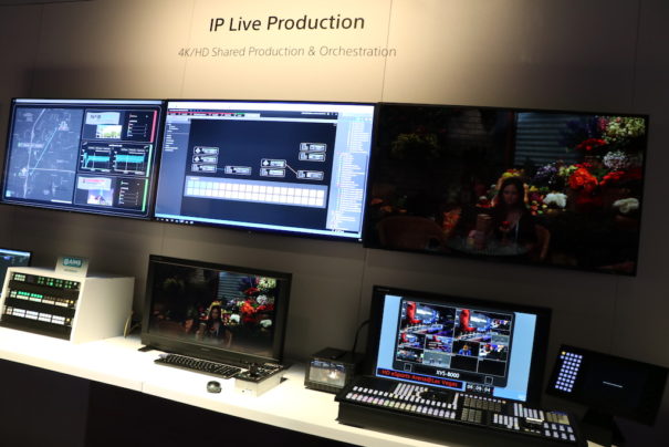 Sony IP Live en NAB 2019