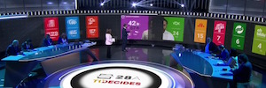 La impecable puesta en escena y despliegue gráfico de TVE aúpa a la pública a su mejor dato en una noche electoral desde las generales de 2011