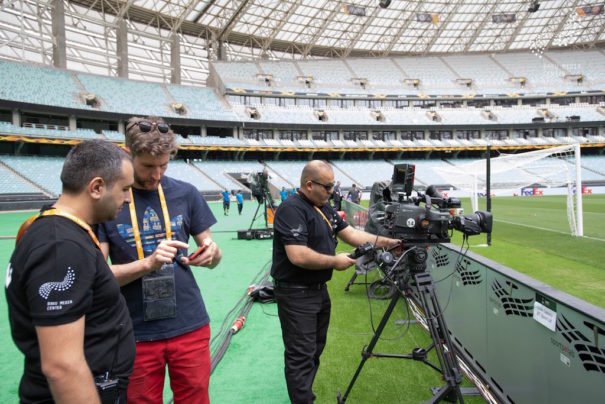 Baku Media en la Final de la UEFA Europa League