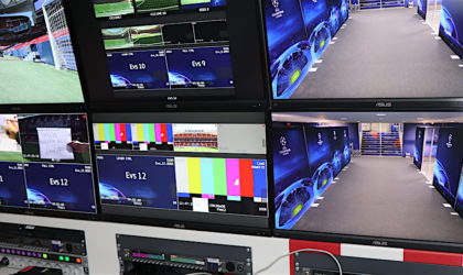 Mediapro production in the 2019 UEFA Champions League Final