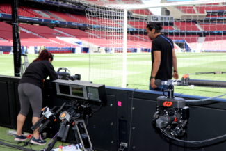 Mediapro production in the 2019 UEFA Champions League Final