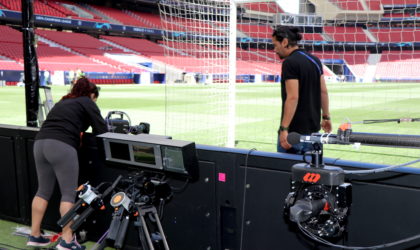 Mediapro production in the 2019 UEFA Champions League Final