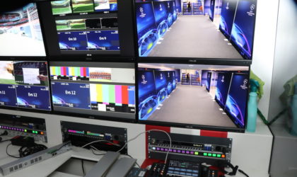 Mediapro production in the 2019 UEFA Champions League Final