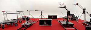 Moncada y Lorenzo inicia la distribución de los sistemas Lince Crane para rodajes y proyectos audiovisuales