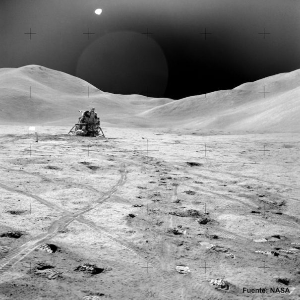 Viaje a la Luna (Foto: NASA)