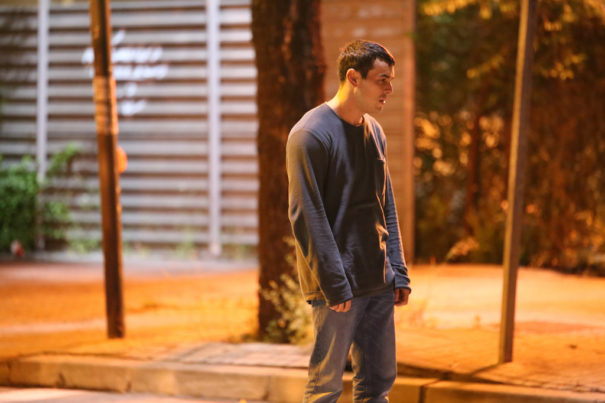 Mario Casas en el rodaje de 'No matarás'