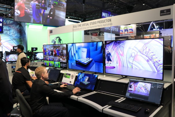 Panasonic y Brainstorm en IBC 2019