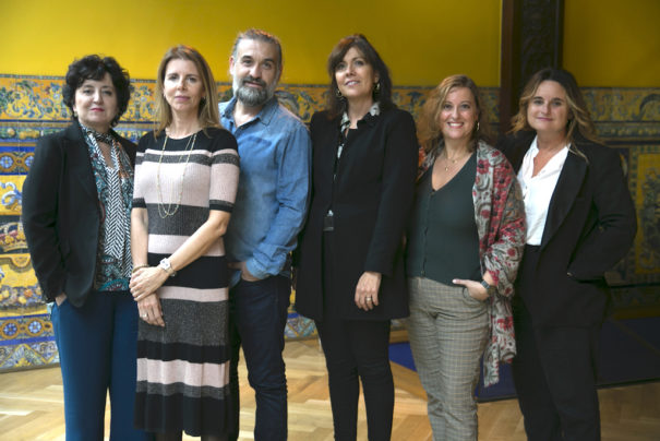 Premios Iris del Jurado: Olga Flórez, Joana Carrión, Juan Ramón Gonzalo, Beatriz Maesso, Irene Domínguez, Xelo Montesinos