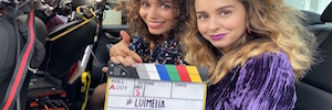 Diagonal Tv comienza el rodaje del novedoso formato ‘#Luimelia’, serie original de Atresplayer Premium