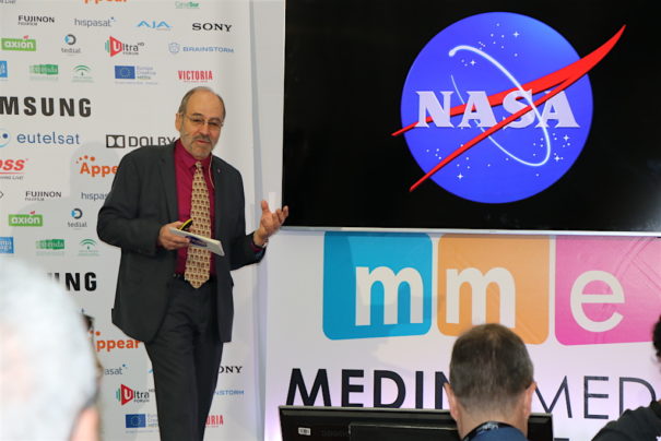 Carlos Fontanot (NASA) en la 4K-HDR Summit 2019