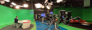 Vantec integra en TVI un nuevo estudio virtual con tracking RedSpy de Stype