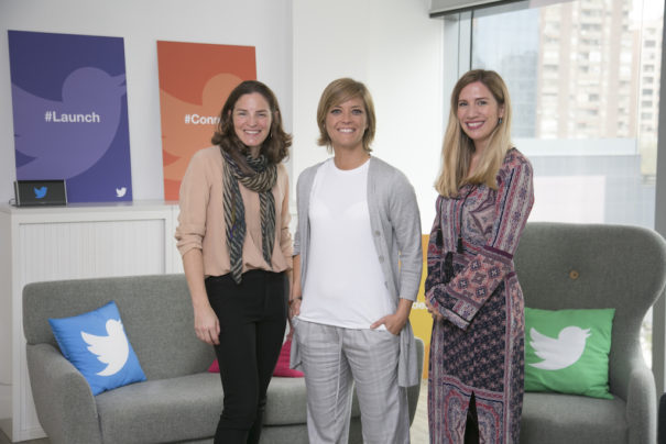  De izquierda a derecha: Nathalie Picquot (Directora General de de Twitter España), María Casado (Presidenta de la AcademiaTV) y Beatriz Arias (Directora de Alianzas Estratégicas de Twitter España)