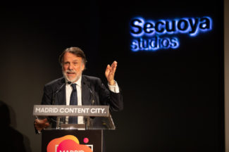 José Creuheras en la presentación de Madrid Content City 