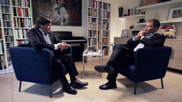 Entrevista Puigdemont - Correa