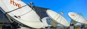 TVE Internacional, Canal 24H y RNE empiezan a emitir desde Hot Bird 13B para toda Europa