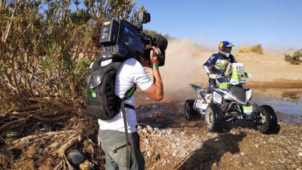 RTVE und TVU bei der Rallye Marokko 2019