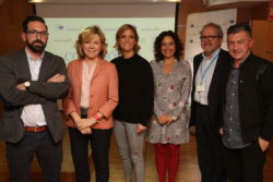 Arturo Larrainzar, PIlar del Castillo, María Casado, Lina Gálvez, Pere Vila y Ricardo Medina