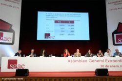 Asamblea SGAE 2020