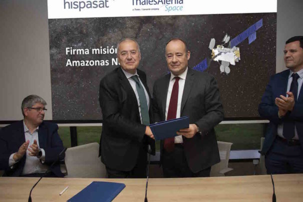 Hispasat 授予泰雷兹阿莱尼亚宇航公司 Amazonas Nexus 的制造权
