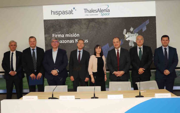 Hispasat 授予泰雷兹阿莱尼亚宇航公司 Amazonas Nexus 的制造权