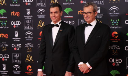 Pedro Sánchez y Mariano Barroso Goyas 2020