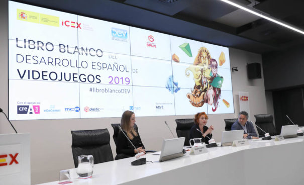 Presentación Libro Blanco del Desarrollo Español de Videojuegos en su edición 2019