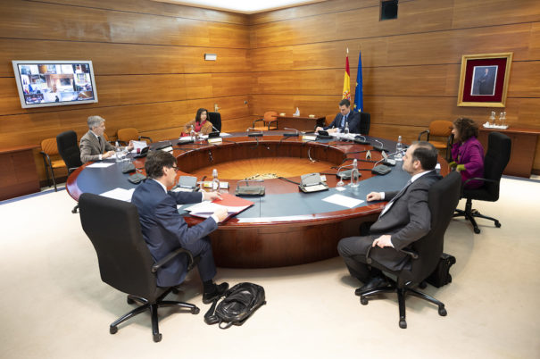 Consejo de Ministros 31/03/20 (Foto: Pool Moncloa / Borja Puig de la Bellacasa)