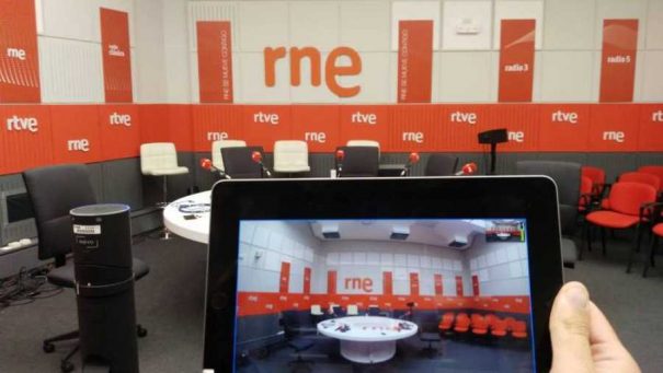 Experiencia de realización en la 'nube' con RNE (Foto: RTVE)