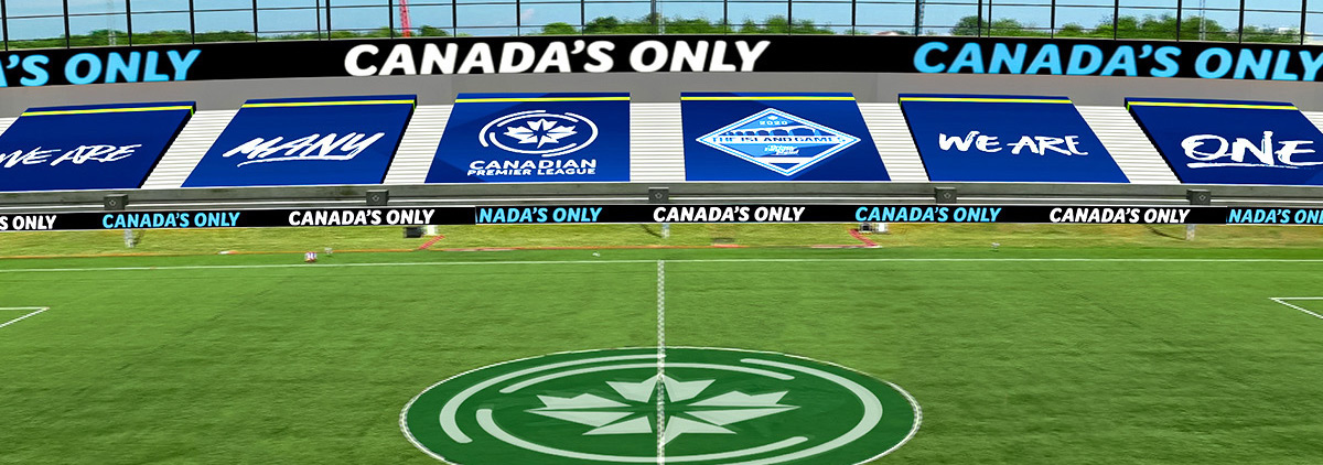 WTvision simula un estadio virtual completo para el fútbol canadiense