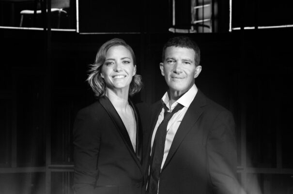 Antonio Banderas - María Casado (Foto: Delia Márquez)