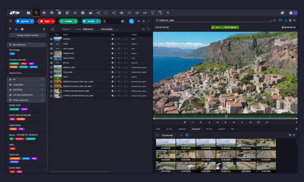 Avid MediaCentral Cloud UX