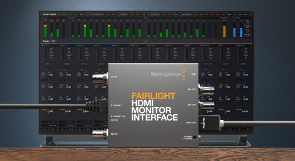 Fairlight HDMI Monitor Interface