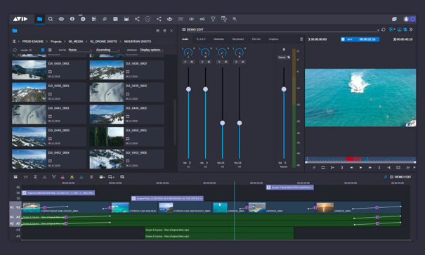 Avid MediaCentral Cloud UX 