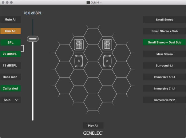 Genelec GLM 4 