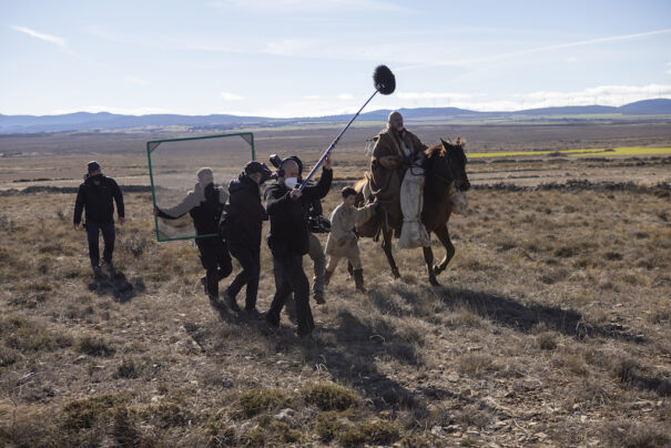 Rodaje de 'La bestia' (Foto: Lander Larrañaga)