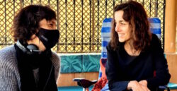 Filming of 'Alegría'